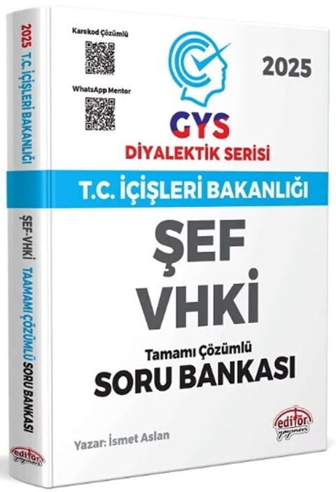 Data Yayınları 2025 GYS İçişleri Bakanlığı Şef VHKİ Soru Bankası