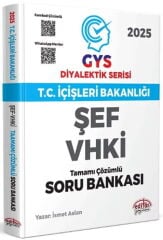 Data Yayınları 2025 GYS İçişleri Bakanlığı Şef VHKİ Soru Bankası