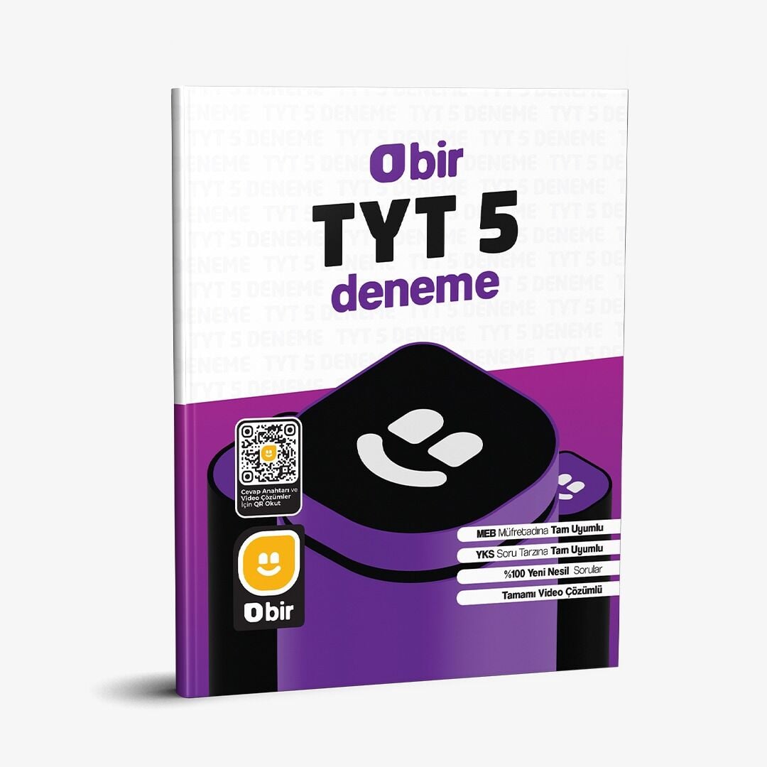 2026 OBİR TYT 5 Lİ DENEME PAKETİ