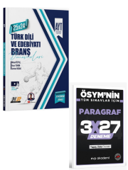 Hız ve Renk 2027 AYT Türk Dili ve Edebiyatı 25 x 24 Denemeleri+ EVP Akademi Paragraf