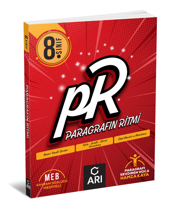 Arı Yayıncılık 8. Sınıf MEB Soru Tipleriyle Paragrafın Ritmi