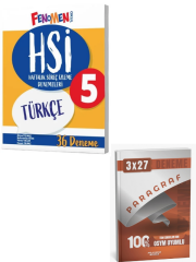 Fenomen Okul 2027 5. Sınıf Türkçe HSİ Haftalık Süreç İzleme 36 Deneme+ Anla Kazan Paragraf