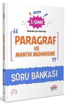 Editör Yayınları 3. Sınıf Paragraf ve Mantık Muhakeme Soru Bankası