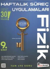 Kafa Dengi Yayınları 9. Sınıf Fizik Haftalık Süreç Uygulamaları