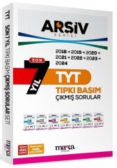 Marka Yayınları TYT Son 7 Yıl ARŞİV Serisi Tıpkı Basım Fasikül Fasikül Çıkmış Sorular