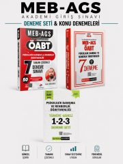 Pegem 2026 ÖABT Rehberlik 7 Deneme & Dizgi Kitap ÖABT Rehberlik 7 Deneme Seti
