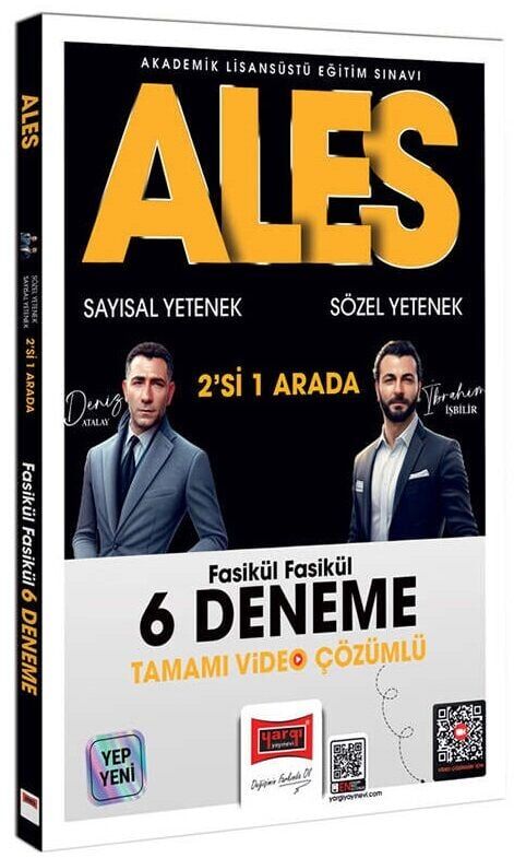 Yargı 2026 ALES 2 si Bir Arada 6 Deneme Fasikül Çözümlü - Deniz Atalay, İbrahim İşbilir Yargı Yayınları
