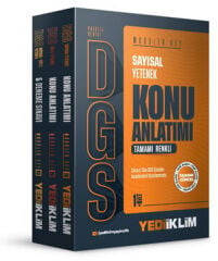 Yediiklim 2027 DGS Prestij Konu Anlatımlı Modüler Set