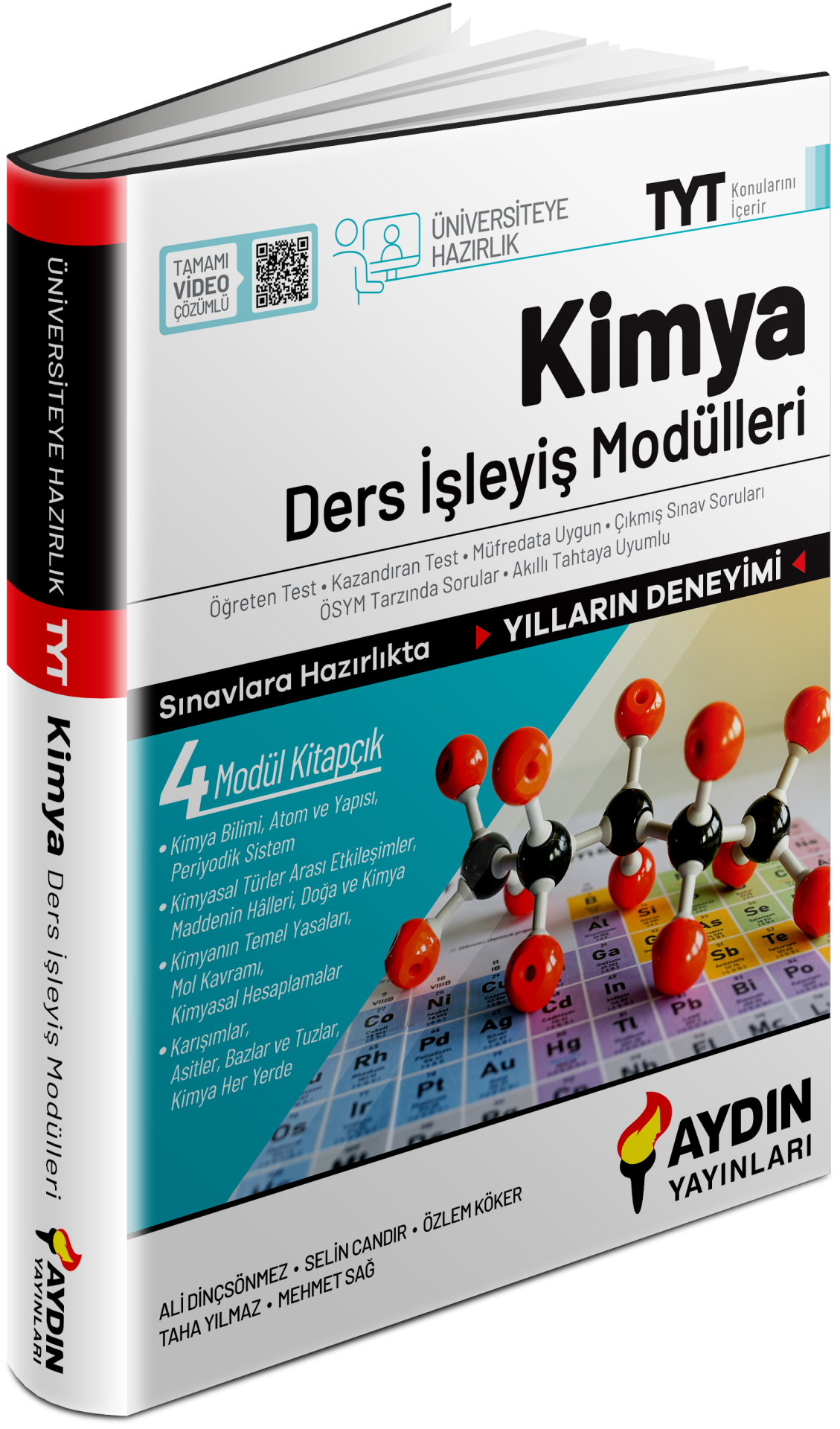 Aydın Yayınları Tyt Kimya Ders İşleyiş Modülleri