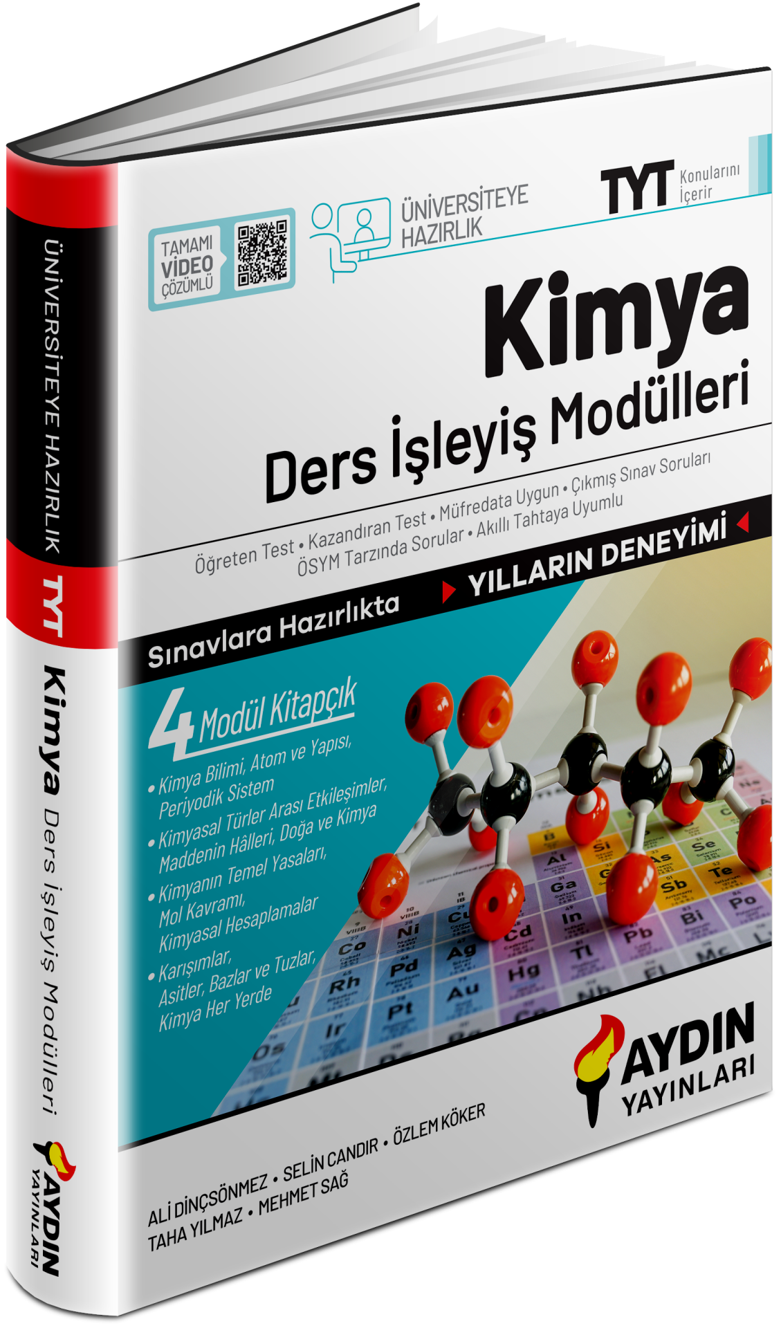 Aydın Yayınları Tyt Kimya Ders İşleyiş Modülleri