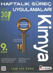 Kafa Dengi Yayınları 9. Sınıf Kimya Haftalık Süreç Uygulamaları
