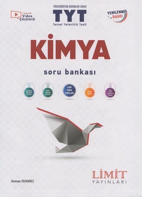 Limit Yayınları TYT Kimya Soru Bankası