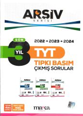 Marka Yayınları TYT Son 3 Yıl ARŞİV Serisi Tıpkı Basım Fasikül Fasikül Çıkmış Sorular