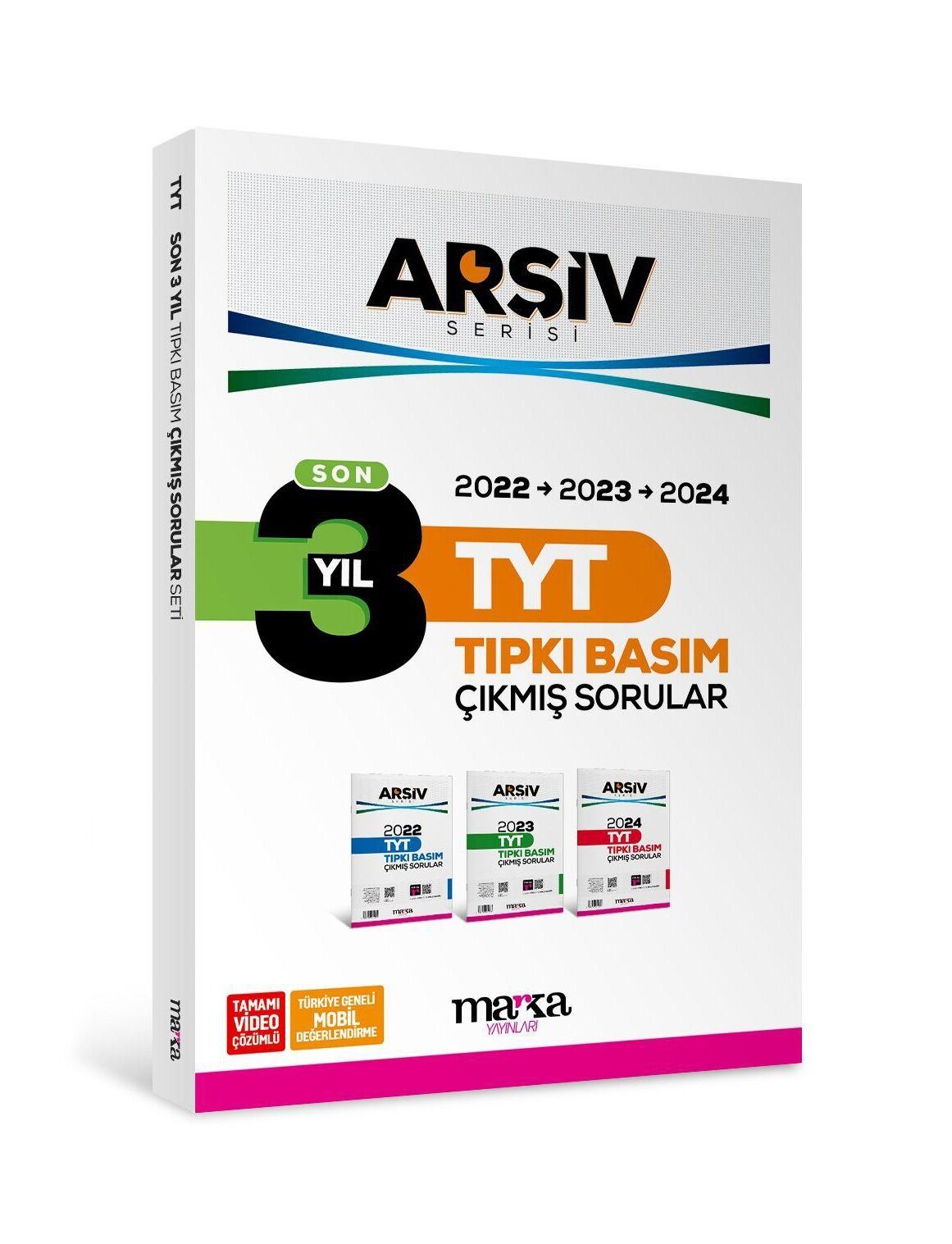 Marka Yayınları TYT Son 3 Yıl ARŞİV Serisi Tıpkı Basım Fasikül Fasikül Çıkmış Sorular