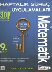 Kafa Dengi Yayınları 9. Sınıf Matematik Haftalık Süreç Uygulamaları