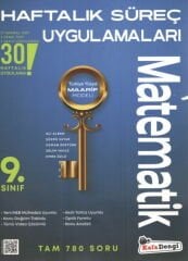 Kafa Dengi Yayınları 9. Sınıf Matematik Haftalık Süreç Uygulamaları