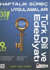 Kafa Dengi Yayınları 9. Sınıf Türk Dili ve Edebiyatı Haftalık Süreç Uygulamaları