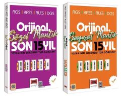 Yargı 2026 KPSS MEB-AGS ALES DGS Sözel + Sayısal Mantık Orijinal Çıkmış Sorular Son 15 Yıl 2 li Set Yargı Yayınları
