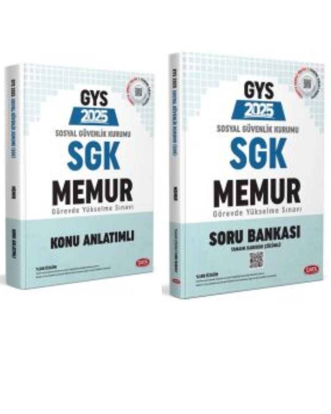 Data 2025 SGK Memur Konu ve Soru 2 li Set Data Yayınları