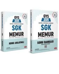Data 2025 SGK Memur Konu ve Soru 2 li Set Data Yayınları