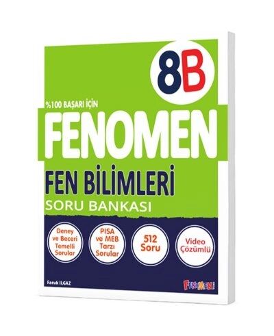 Fenomen Okul Yayınları 8. Sınıf Fenomen Fen Bilimleri B Soru Bankası