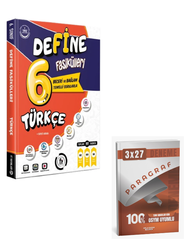 Fi 2027 6. Sınıf Define Türkçe Fasikül+ Anla Kazan Paragraf