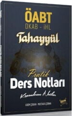 Tahayyül Yayınları ÖABT Din Kültürü ve Ahlak Bilgisi Pratik Ders Notları