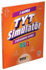 ENS Yayınları YKS TYT 3 Adımda Simülatör 3 lü Deneme Sayacı Çözümlü ENS Yayınları