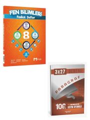 Mozaik 2027 8. Sınıf Fen Bilimleri Fasikül Defter Konu Anlatımı+Anla Kazan Paragraf Deneme
