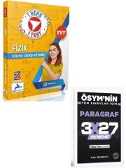 Paraf 2027 Z Takımı TYT Fizik Video Ders Anlatım Kitabı+ EVP Akademi Paragraf
