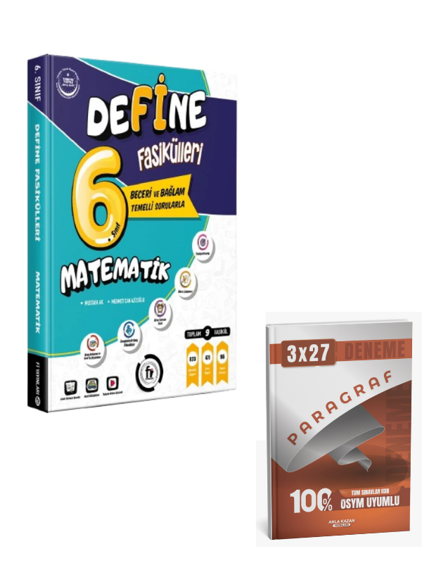 Fi 2027 6. Sınıf Define Matematik Fasikül+ Anla Kazan Paragraf