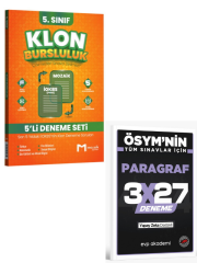 Mozaik 2027 5. Sınıf Klon 5 li Deneme Seti+ EVP Akademi Paragraf