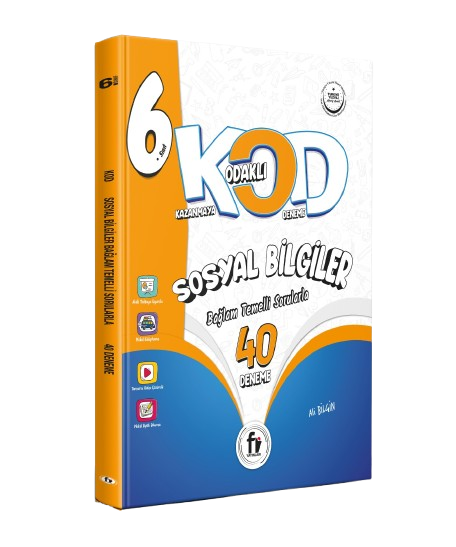 6.SINIF SOSYAL BİLGİLER KOD40 DENEME (YENİ BASKI) Fi Yayınları