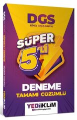 Yediiklim 2027 DGS Süper 5 li Deneme Çözümlü