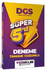 Yediiklim 2027 DGS Süper 5 li Deneme Çözümlü