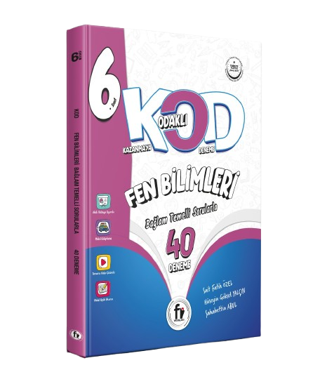 6.SINIF FEN BİLİMLERİ KOD40 DENEME (YENİ BASKI) Fi Yayınları