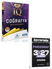 Paraf 2027 AYT Coğrafya IQ Soru Kütüphanesi+ EVP Akademi Paragraf