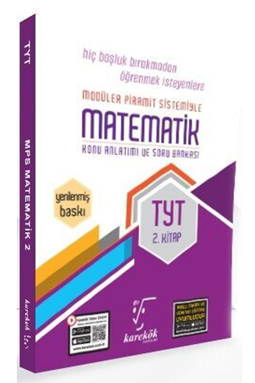 Karekök Yayınları TYT Matematik Konu Anlatımı ve Soru Bankası 2. Kitap
