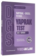 Yediiklim 2027 DGS Prestij Yaprak Test