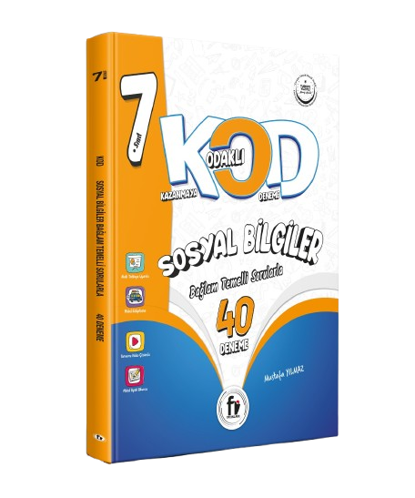 7.SINIF SOSYAL BİLGİLER KOD40 DENEME (YENİ BASKI) Fi Yayınları