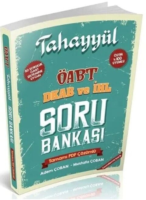 Tahayyül ÖABT Din Kültürü ve Ahlak Bilgisi Öğretmenliği Soru Bankası