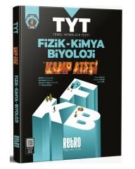 Retro YKS TYT Fizik Kimya Biyoloji FKB Kamp Ateşi Soru Bankası Çözümlü Retro Yayıncılık