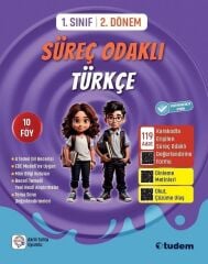 Tudem 1. Sınıf 2. Dönem Süreç Odaklı Türkçe Tudem Yayınları