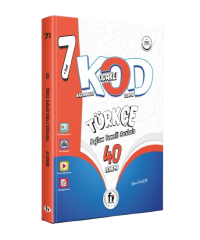 7.SINIF TÜRKÇE KOD40 DENEME (YENİ BASKI) Fi Yayınları