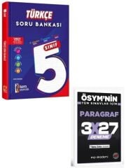 İsem 2027 5. Sınıf Türkçe Soru Bankası+ EVP Akademi Paragraf