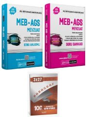 Pegem 2026 MEB-AGS Mevzuat Konu Anlatımlı + Soru Bankası 2 li Set AnlaKazan Paragraf