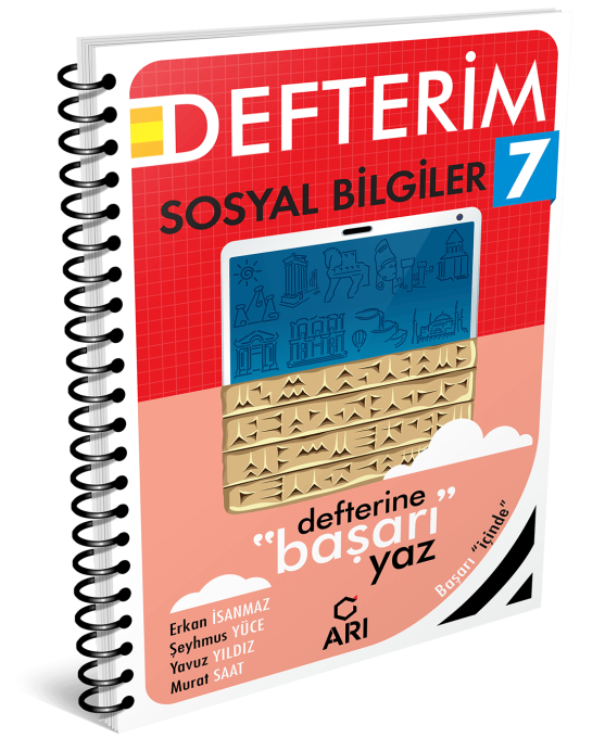 Arı Yayıncılık 7. Sınıf Sosyal Bilgiler Akıllı Defteri