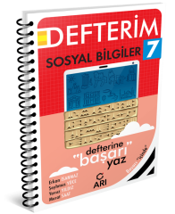 Arı Yayıncılık 7. Sınıf Sosyal Bilgiler Akıllı Defteri