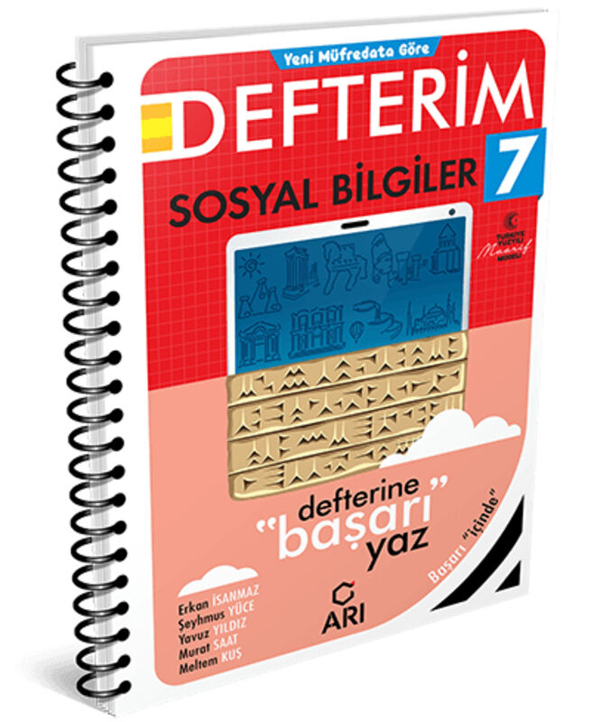 Arı Yayınları 7. Sınıf Sosyalimo Sosyal Bilgiler Defterim GÜNCEL