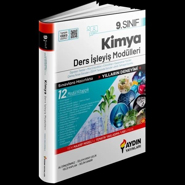 Aydın 9. Sınıf Kimya Ders İşleyiş Modülleri Aydın Yayınları